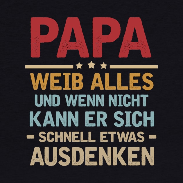 PAPA WEIB ALLES UND WENN NICHT KANN ER SICH SCHNELL ETWAS AUSDENKEN by AdelaidaKang